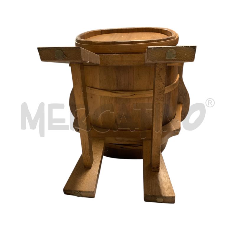 SEDIA BOTTE IN LEGNO | Mercatino dell'Usato Leini' 4