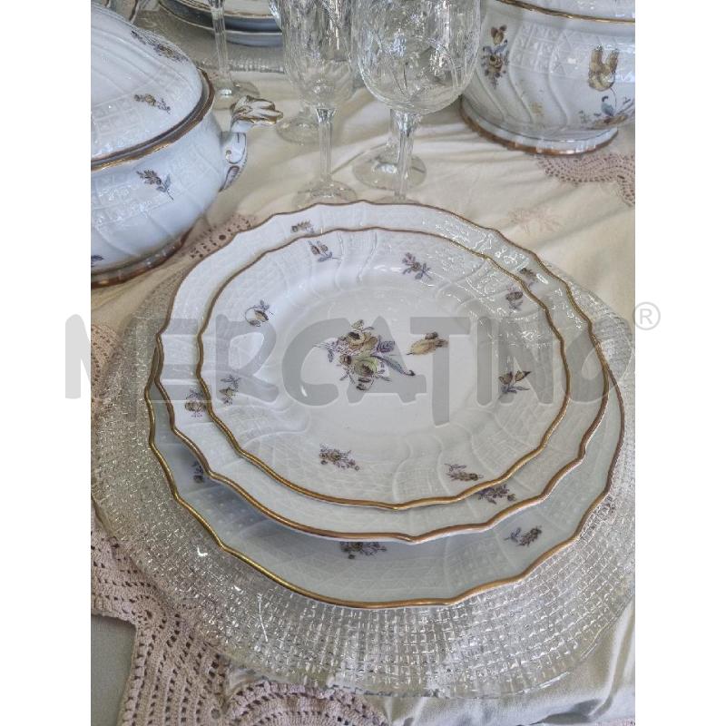 SERVIZIO PIATTI 56PZ  BAVARIA GERMANY DRESDEN  | Mercatino dell'Usato Leini' 3