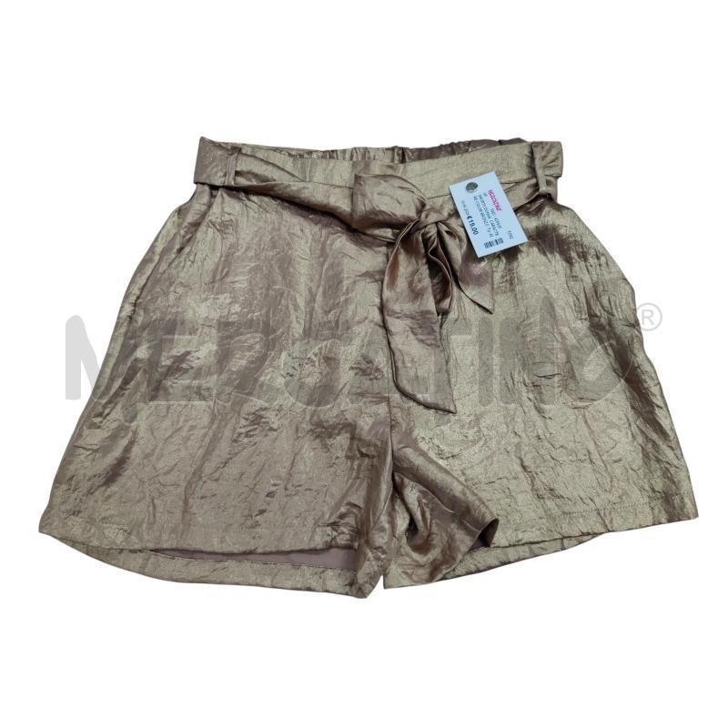 SHORTS DONNA  CARACTERE COLOR BRONZO | Mercatino dell'Usato Leini' 1