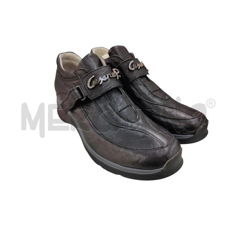 SNEAKERS DONNA CESARE P. GRIGIO MADE IN ITALY  | Mercatino dell'Usato Leini' 1