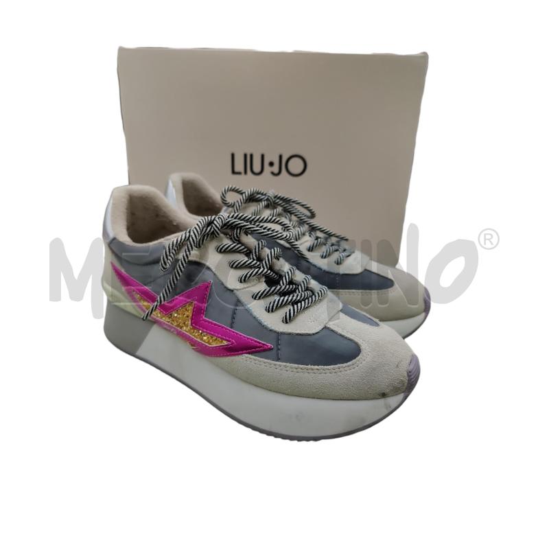 SNEAKERS DONNA LIU JO CAMOSCIO GRIGIO | Mercatino dell'Usato Leini' 1