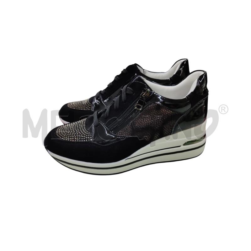 SNEAKERS DONNA NERO GALA VERA PELLE  | Mercatino dell'Usato Leini' 2