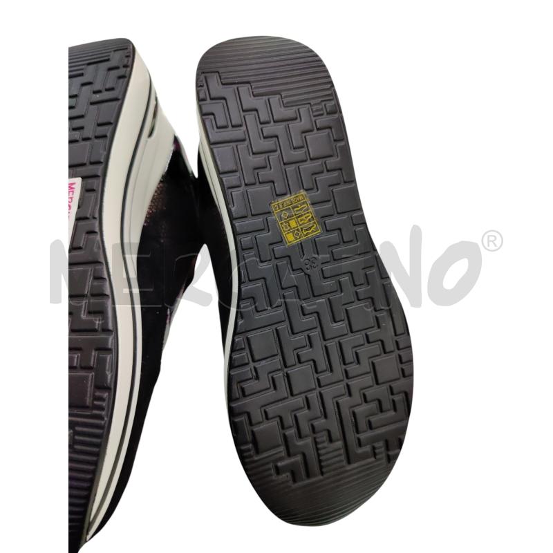 SNEAKERS DONNA NERO GALA VERA PELLE  | Mercatino dell'Usato Leini' 3