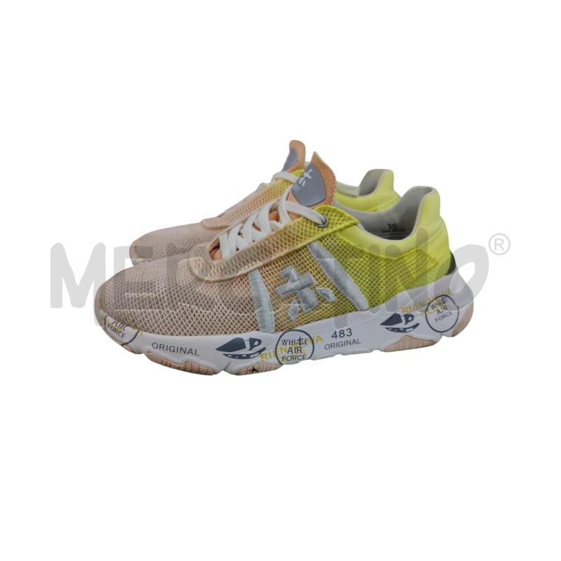 SNEAKERS DONNA PREMIATA TELA ARANCIO  E GIALLA | Mercatino dell'Usato Leini' 2