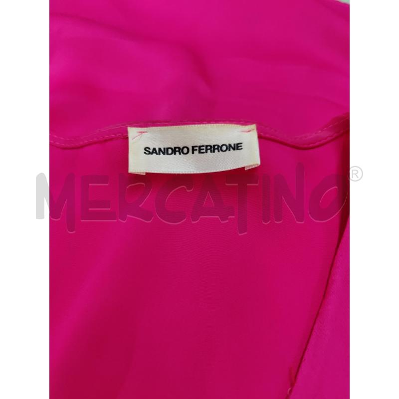 SOTTO GIACCA SANDRO FERRONE FUXIA 100%VISCOSA | Mercatino dell'Usato Leini' 2