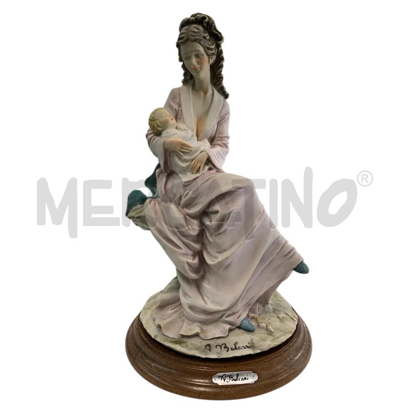 STATUA MADRE CON FIGLIO A BALCANI MADE IN ITALY | Mercatino dell'Usato Leini' 1