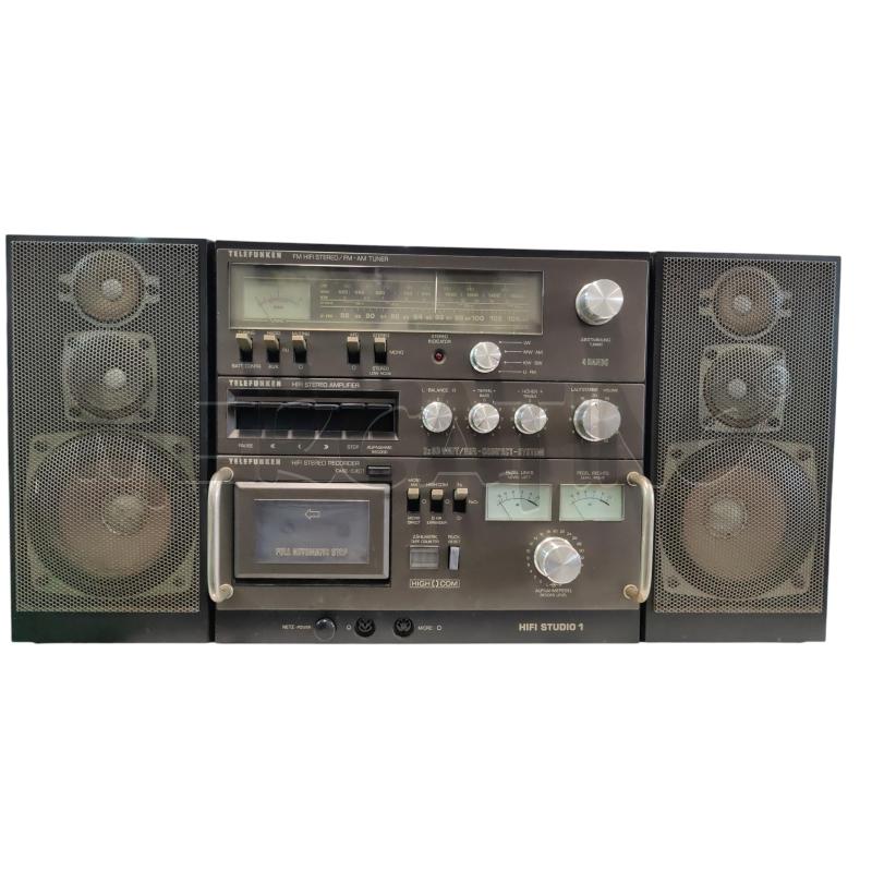 STEREO PORTATITILE TELEFUNKEN HIFI STUDIO 1 (BOOMBOX) | Mercatino dell'Usato Leini' 1