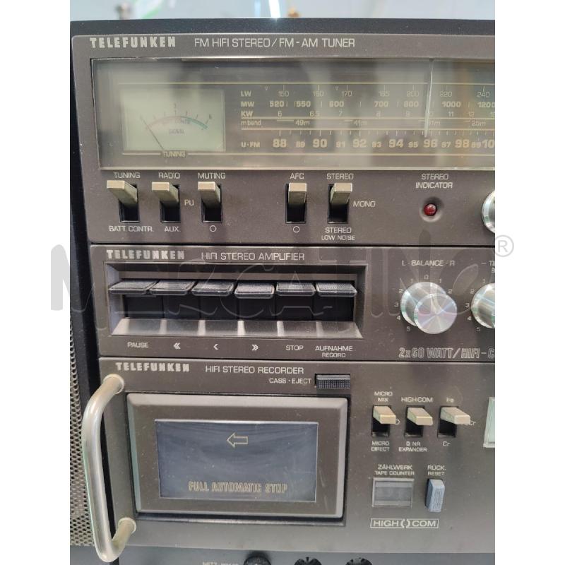 STEREO PORTATITILE TELEFUNKEN HIFI STUDIO 1 (BOOMBOX) | Mercatino dell'Usato Leini' 2