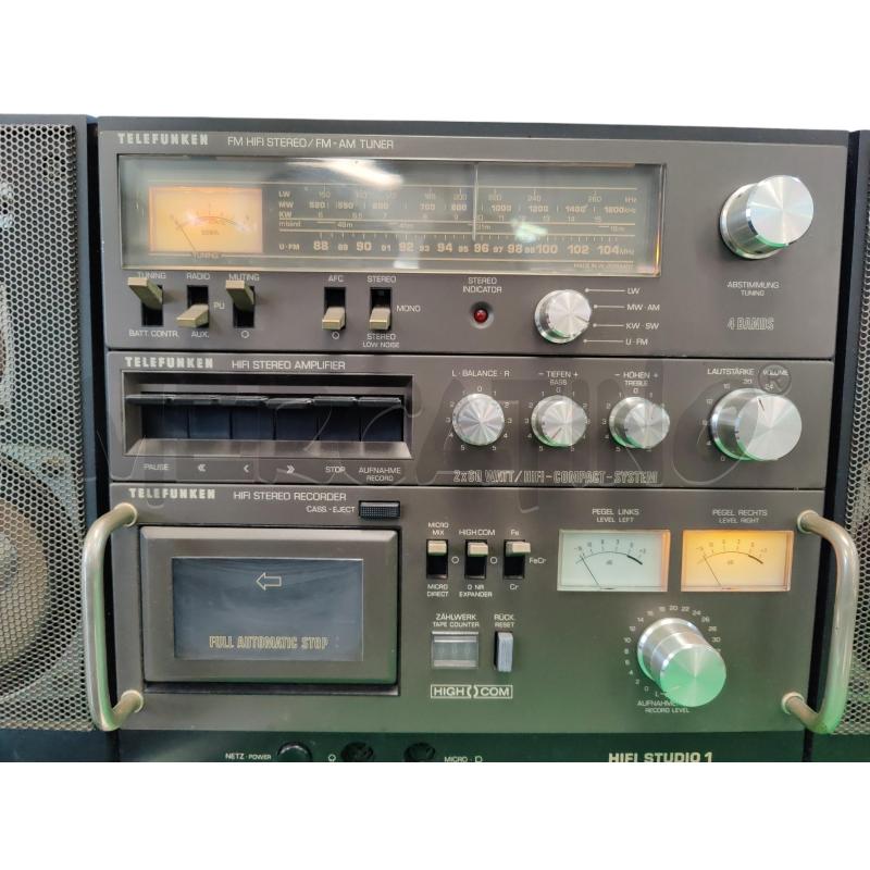 STEREO PORTATITILE TELEFUNKEN HIFI STUDIO 1 (BOOMBOX) | Mercatino dell'Usato Leini' 4