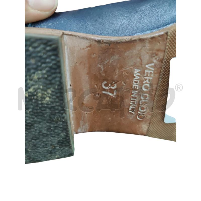 STIVALETTI DONNA VIAMESTRA BLU VERA PELLE | Mercatino dell'Usato Leini' 2