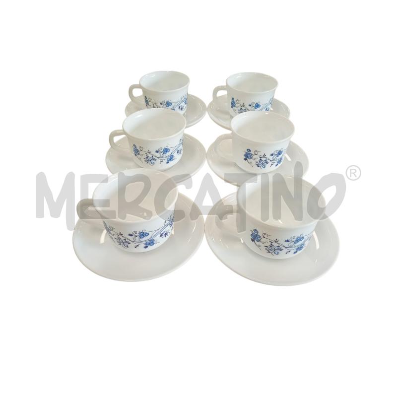 TAZZE COLAZIONE ARCOPAL BIANCHE CON PIATTINO | Mercatino dell'Usato Leini' 1