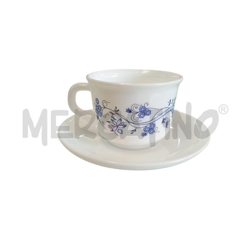TAZZE COLAZIONE ARCOPAL BIANCHE CON PIATTINO | Mercatino dell'Usato Leini' 2