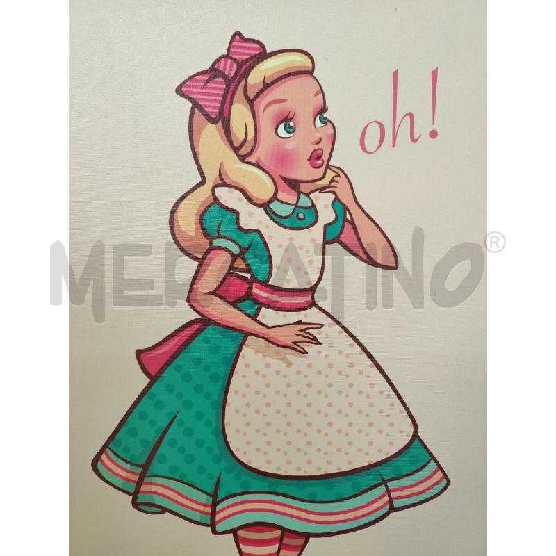 TELA ALICE NEL PAESE DELLE MERAVIGLIA | Mercatino dell'Usato Leini' 2