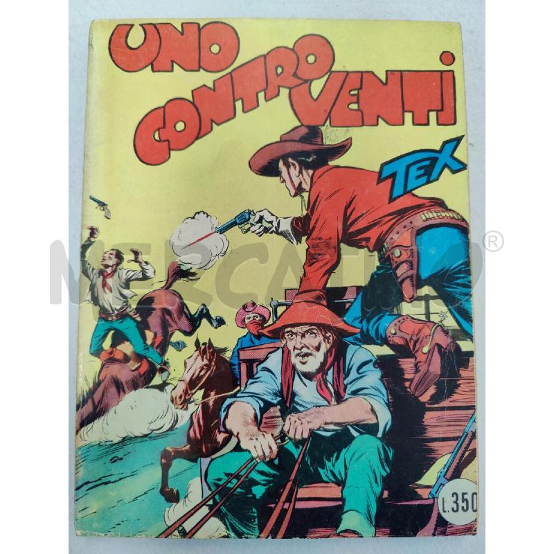 TEX N. 2 UNO CONTRO VENTI 350 LIRE  | Mercatino dell'Usato Leini' 1
