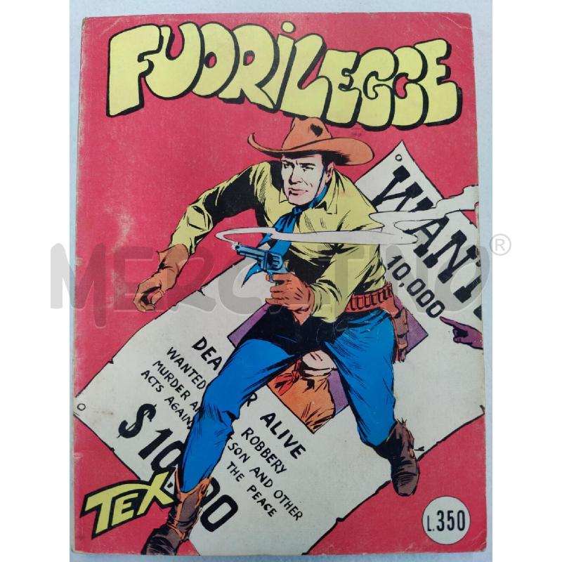 TEX N. 3 FUORILEGGE 350 LIRE  | Mercatino dell'Usato Leini' 1