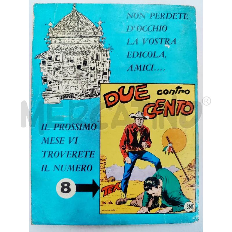 TEX N. 7 IL PATTO DI SANGUE 350 LIRE  | Mercatino dell'Usato Leini' 2