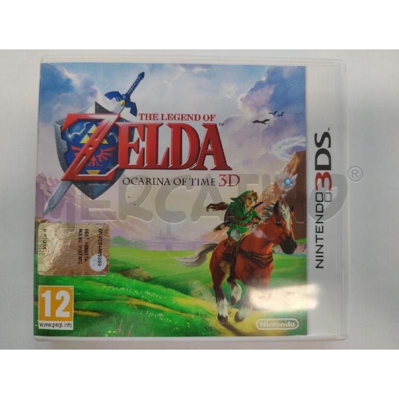 THE LEGEND ZELDA OCARINA OF TIME 3D NINTENDO 3DS | Mercatino dell'Usato Leini' 1