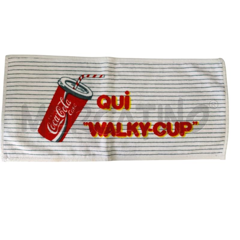 TOVAGLIETTA COCA COLA QUI WALKY CUP | Mercatino dell'Usato Leini' 1