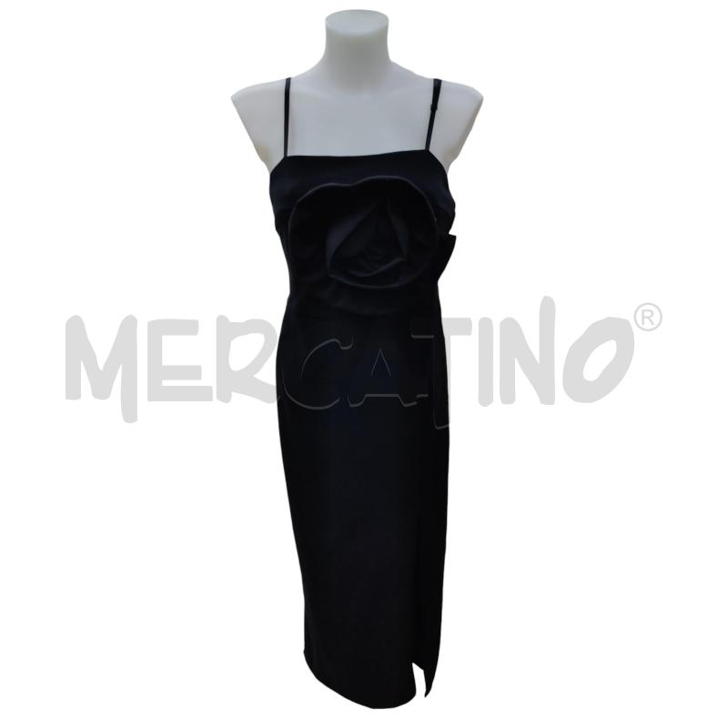 TUBINO DONNA NERO DAMICO CON LA ROSA | Mercatino dell'Usato Leini' 1