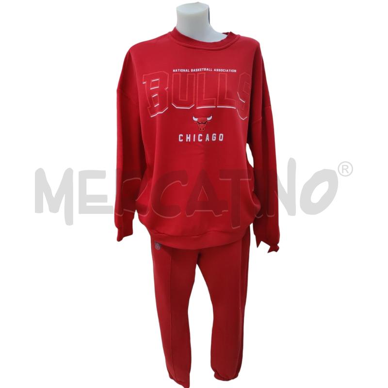 TUTA CHICAGO BULLS FELPA + PANTALONE  | Mercatino dell'Usato Leini' 1