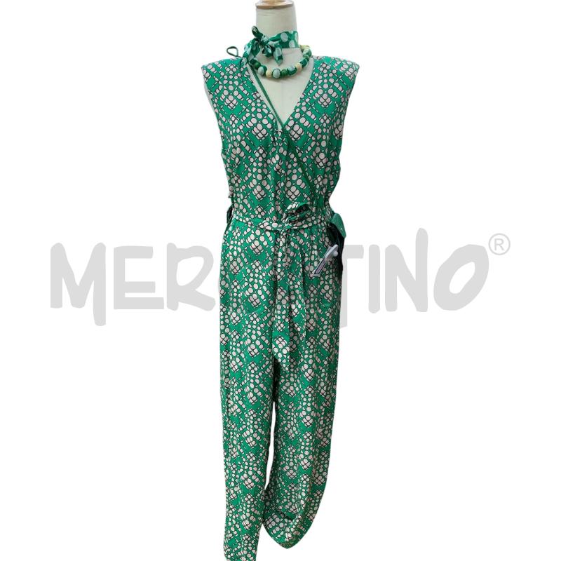 TUTA DONNA JUSTMINE VERDE VISCOSA 100% | Mercatino dell'Usato Leini' 1