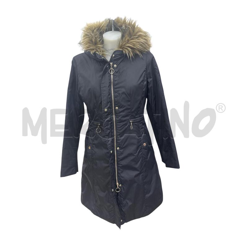 TWIN SET CAPPOTTO DONNA LUNGO CON CAPPUCCIO  | Mercatino dell'Usato Leini' 1