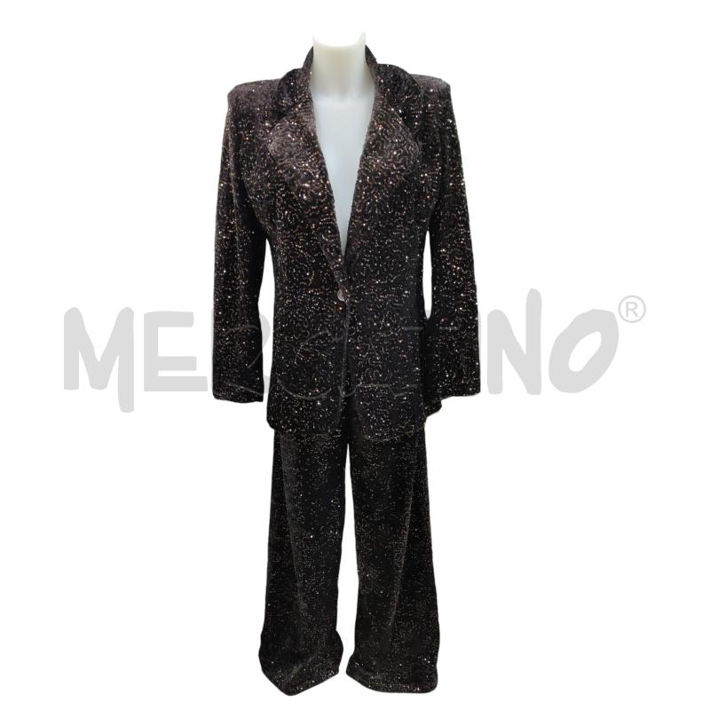 TWIN SET MARRONE PAILLETTES | Mercatino dell'Usato Leini' 1