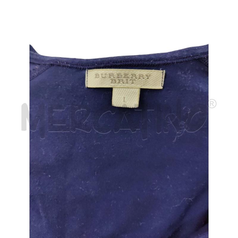 T SHIRT DONNA BURBERRY BRIT BLU | Mercatino dell'Usato Leini' 2