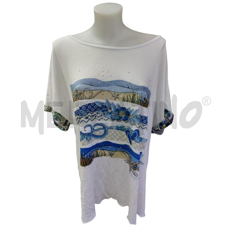 T SHIRT DONNA CARLA FERRONI STAMPA | Mercatino dell'Usato Leini' 1