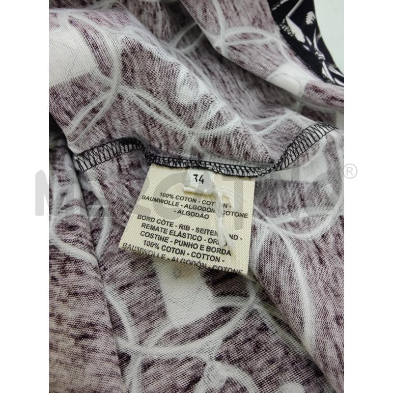 T SHIRT DONNA HERMES 100% COTONE NERA | Mercatino dell'Usato Leini' 3