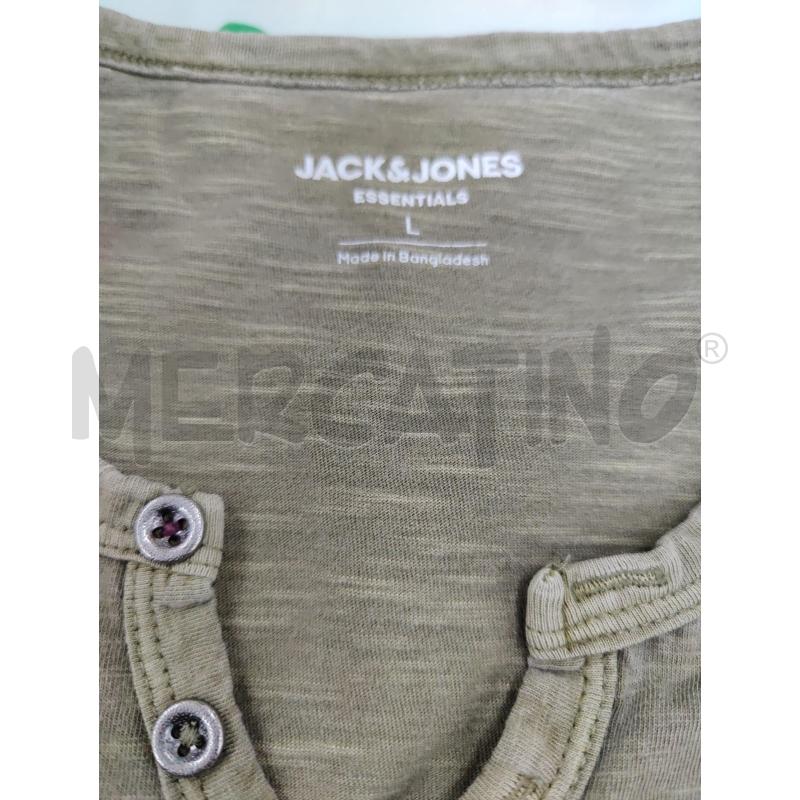 T SHIRT UOMO JACK JONES VERDE | Mercatino dell'Usato Leini' 2