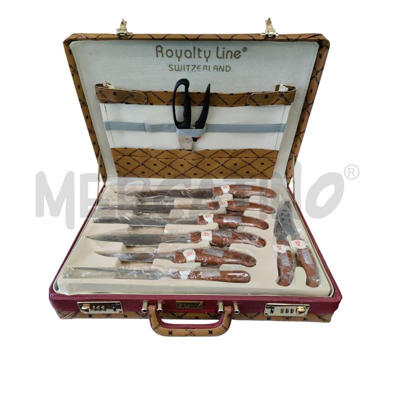 VALIGETTA COLTELLI 24 PZ ROYAL TY LINE SWITZERLAND | Mercatino dell'Usato Leini' 1