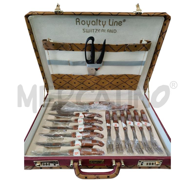 VALIGETTA COLTELLI 24 PZ ROYAL TY LINE SWITZERLAND | Mercatino dell'Usato Leini' 2