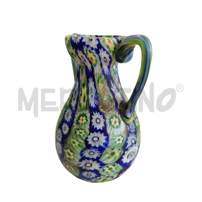 VASETTO BIANSATO A MURRINE F.LLI TOSO ALTEZZA 8 CM LARGHEZZA 20 CM CIRCA 1905 | Mercatino dell'Usato Leini' 2