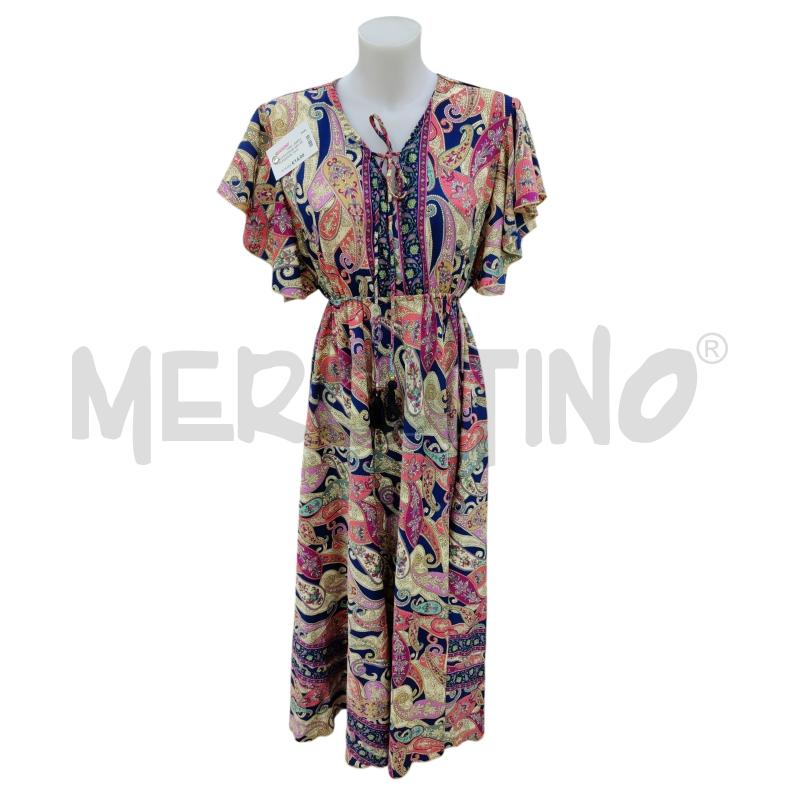VESTITO DONNA 100% SETA FANTASIA | Mercatino dell'Usato Leini' 1
