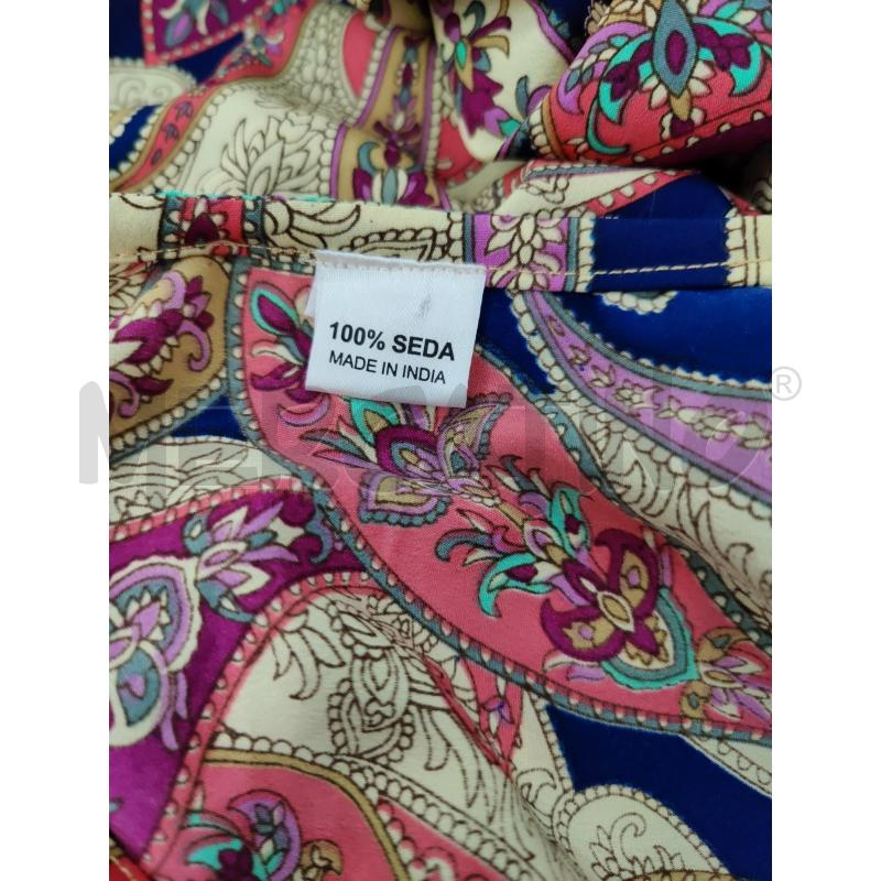 VESTITO DONNA 100% SETA FANTASIA | Mercatino dell'Usato Leini' 2