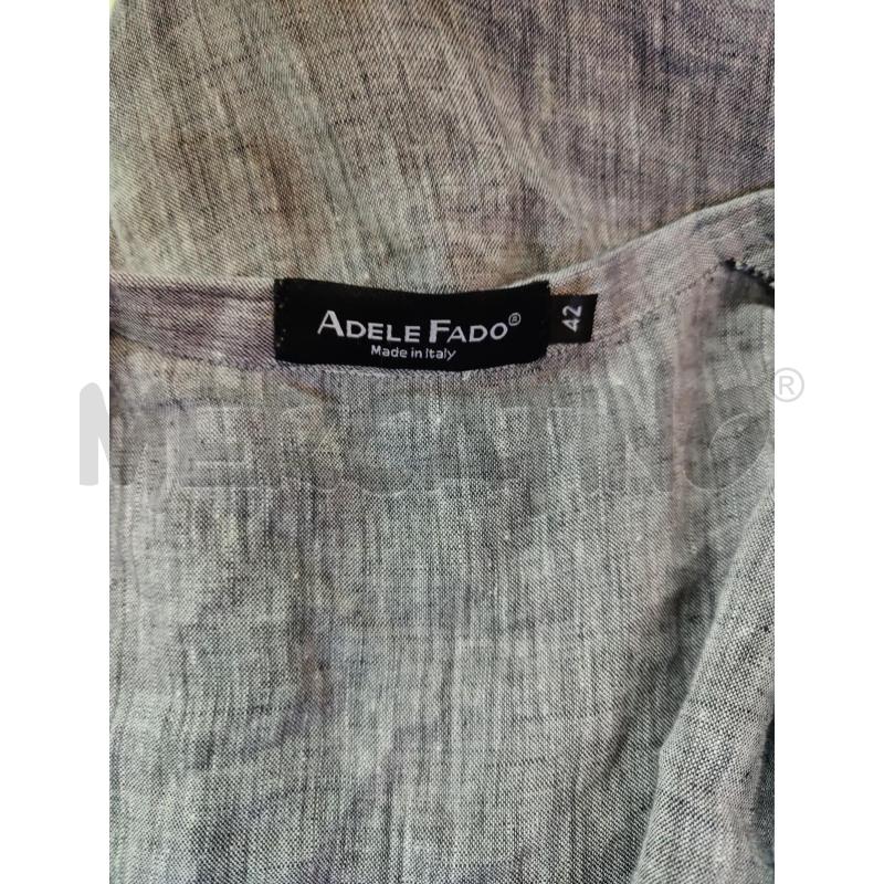 VESTITO DONNA ADELE FADO LINO GRIGIO | Mercatino dell'Usato Leini' 2