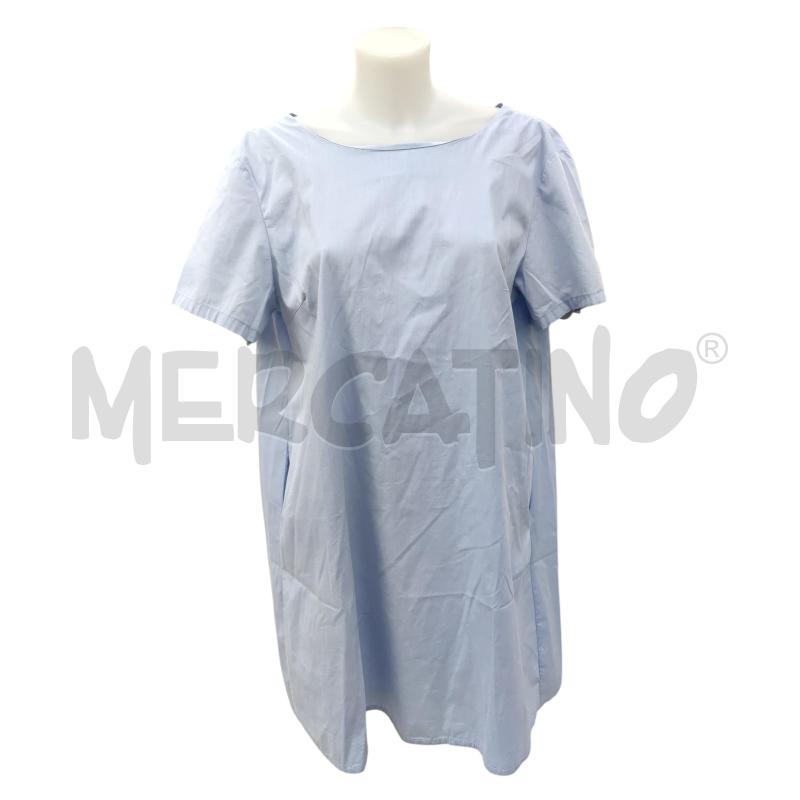 VESTITO DONNA AZZURRO 80% COTONE | Mercatino dell'Usato Leini' 1