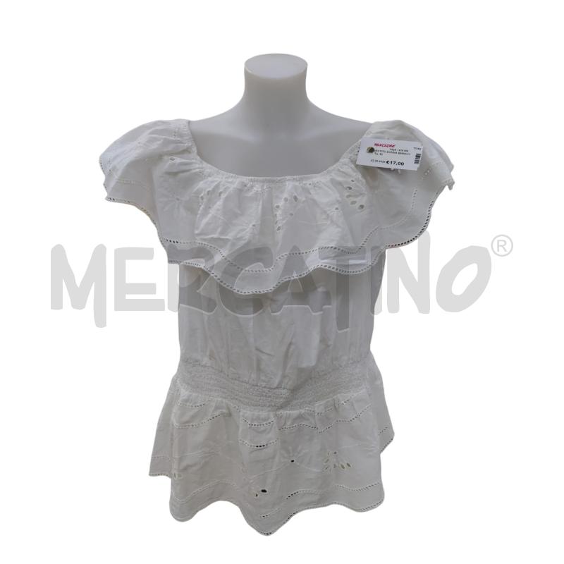 VESTITO DONNA BIANCO  | Mercatino dell'Usato Leini' 1