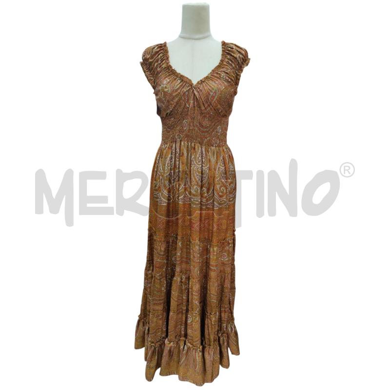 VESTITO DONNA BOHO FASHION 80% SETA | Mercatino dell'Usato Leini' 1