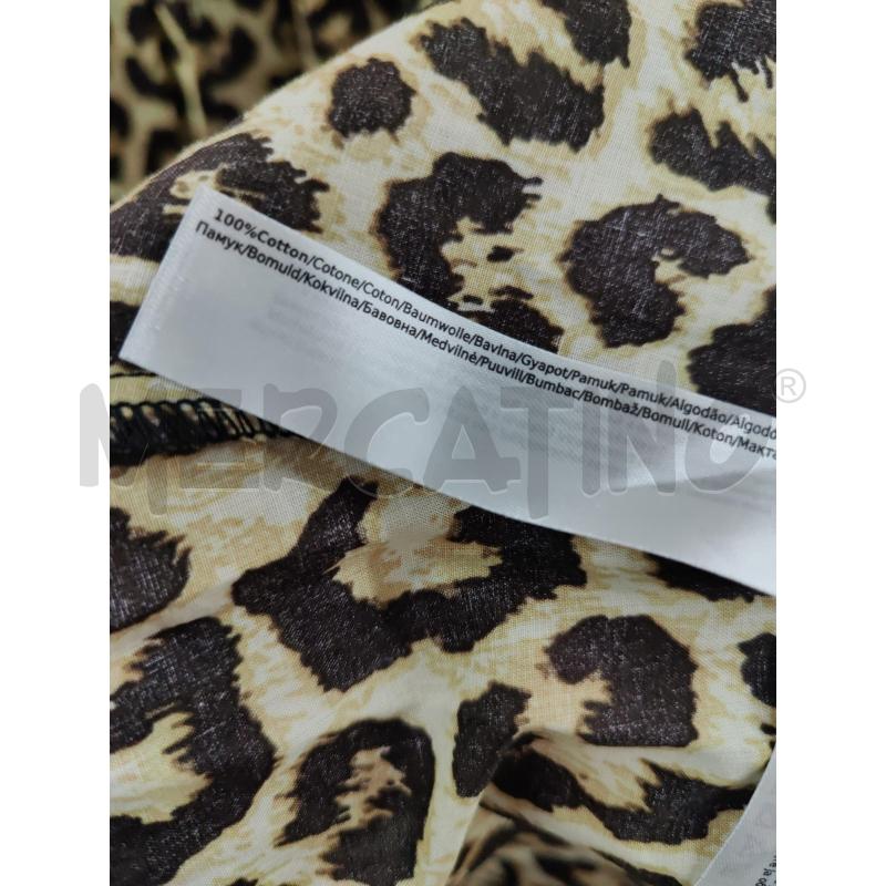 VESTITO DONNA CALLIOPE LEOPARDATO 100% COTONE | Mercatino dell'Usato Leini' 2