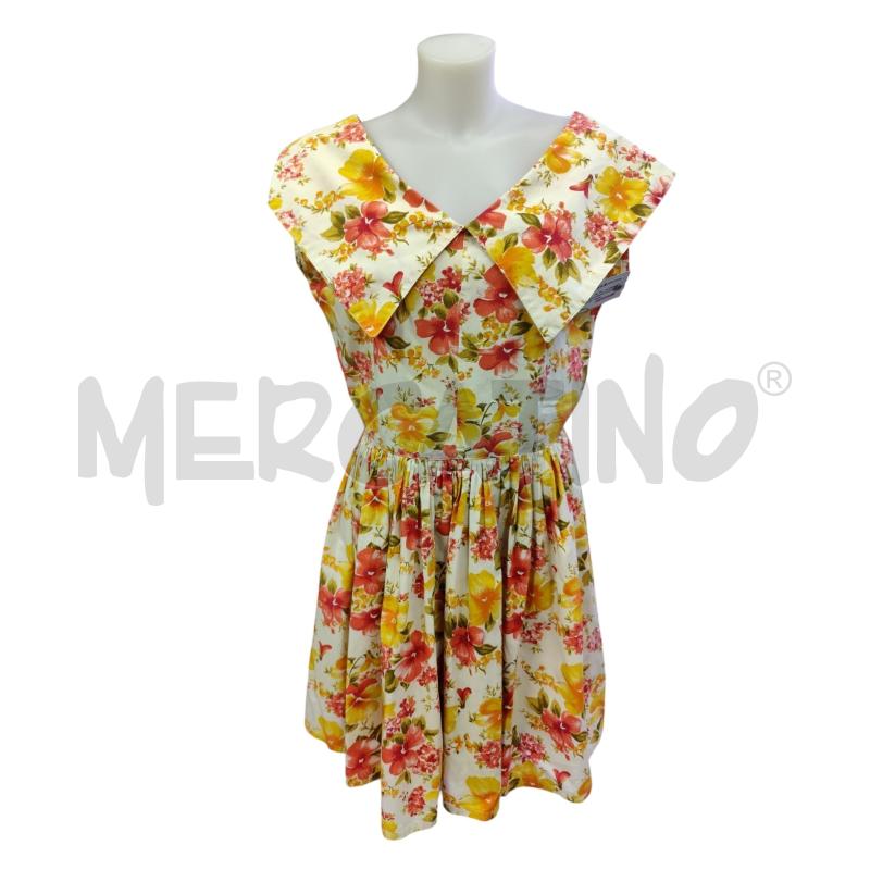 VESTITO DONNA FANTASIA ANNI 70' | Mercatino dell'Usato Leini' 1