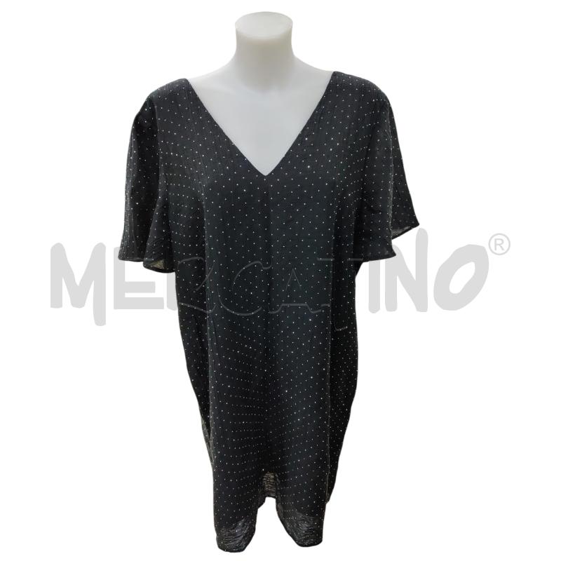 VESTITO DONNA FIORELLA RUBINO NERO BRILLANTINI | Mercatino dell'Usato Leini' 1