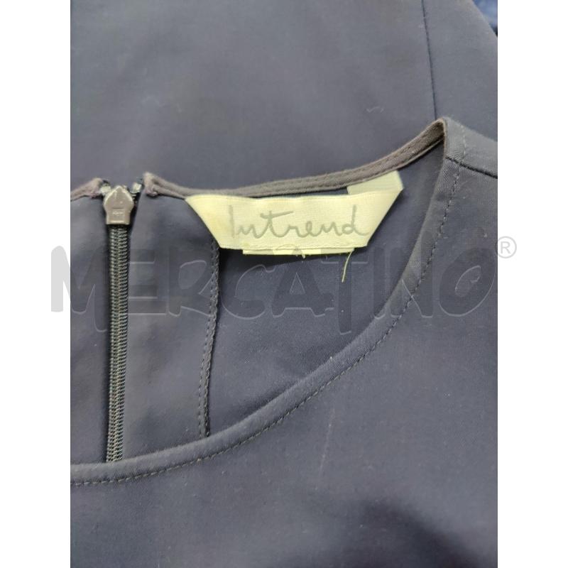 VESTITO DONNA INTREND BLU NOTTE | Mercatino dell'Usato Leini' 2