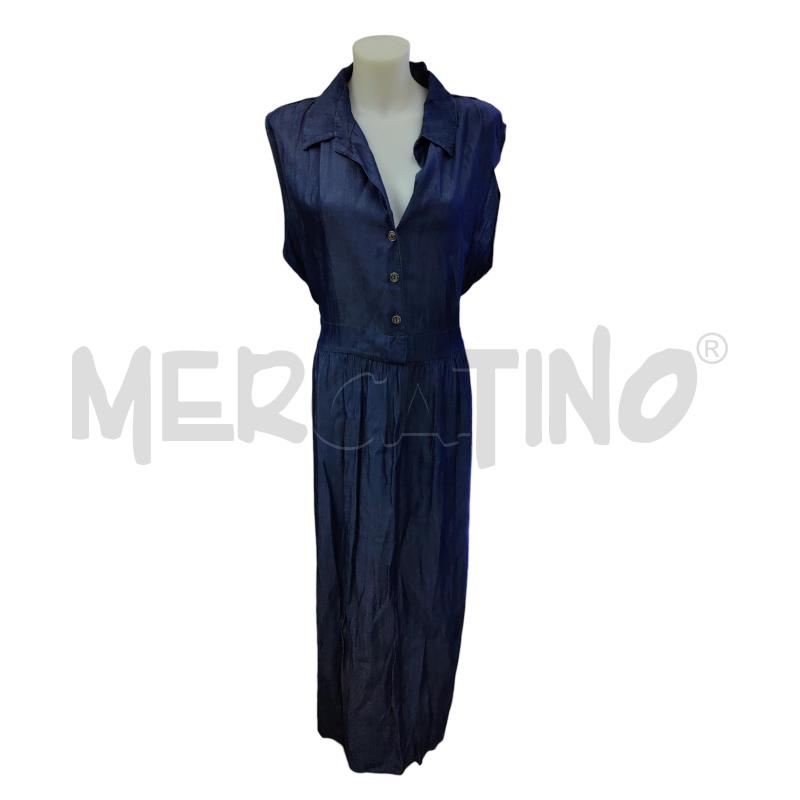 VESTITO DONNA LATTEMENTA EFFETTO JEANS | Mercatino dell'Usato Leini' 1
