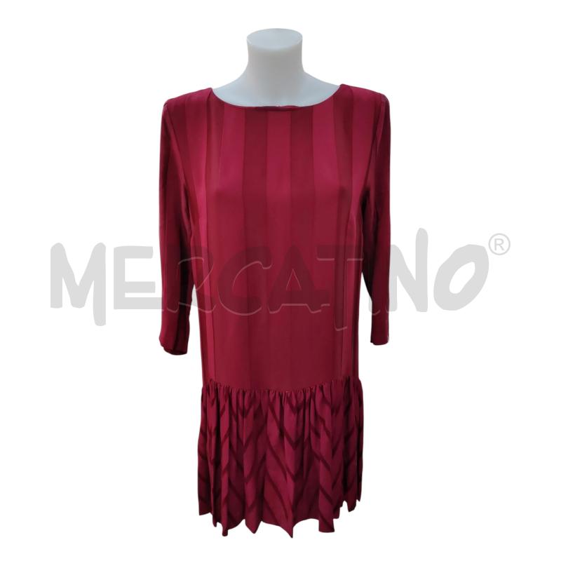 VESTITO DONNA MANILA GRACE BORDEAUX | Mercatino dell'Usato Leini' 1