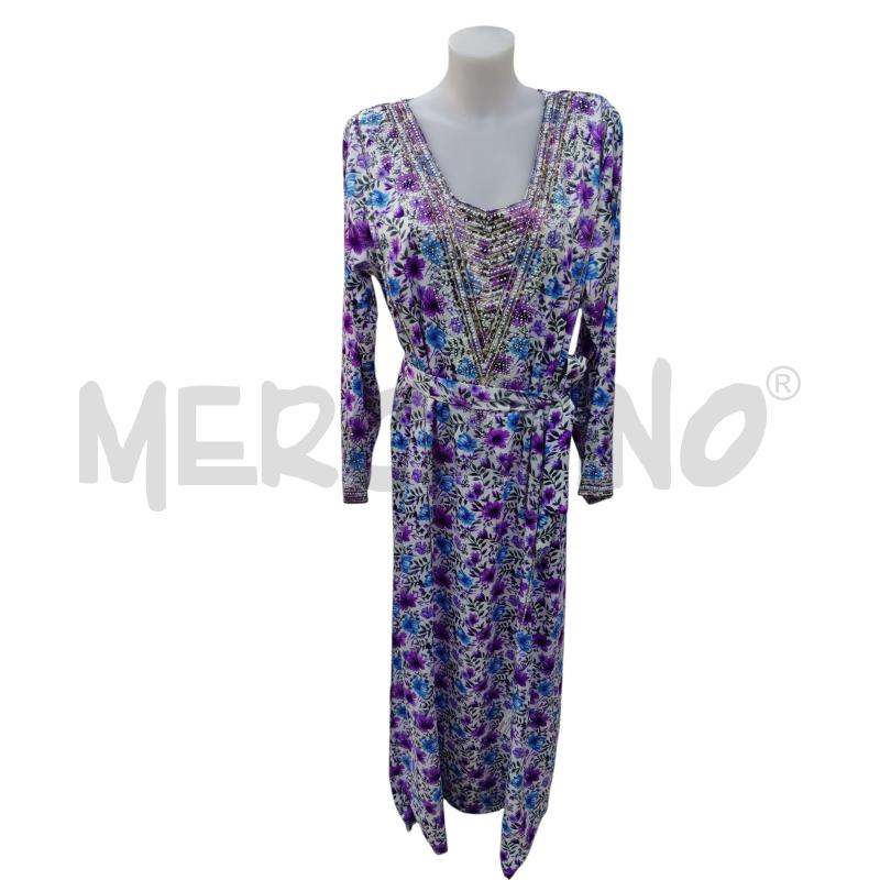 VESTITO DONNA MAROCCHINO FANTASIA FLOREALE | Mercatino dell'Usato Leini' 1