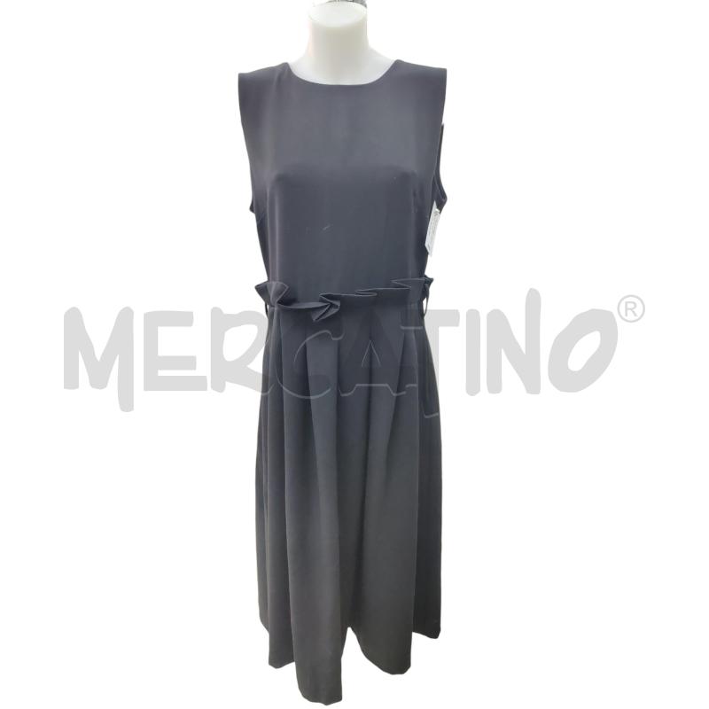VESTITO DONNA NERO FLORIA  | Mercatino dell'Usato Leini' 1