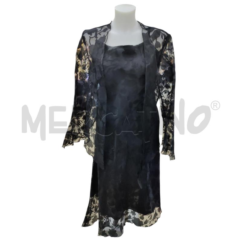 VESTITO DONNA NERO + GIACCA  | Mercatino dell'Usato Leini' 1