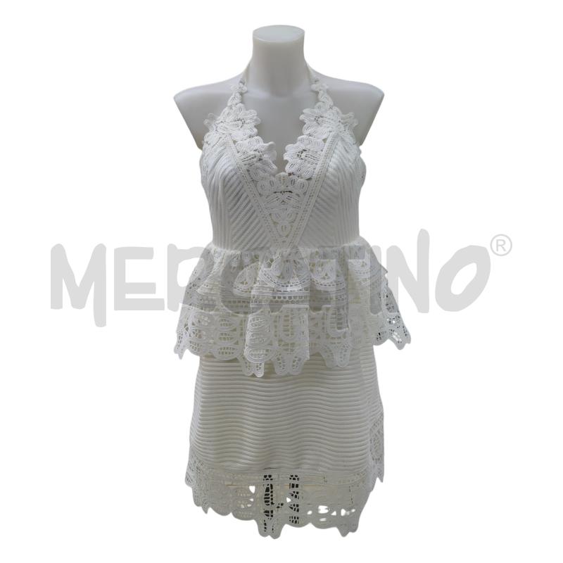 VESTITO DONNA NO SECRET COLORE BIANCO  | Mercatino dell'Usato Leini' 1